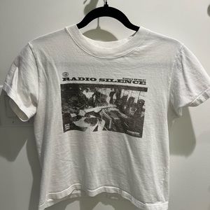 Brandy Melville / John Galt Graphic T-Shirt Radio silence